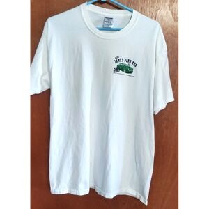 James Dean White TShirt 2007 Annual Car Show Fairmount SIZE XL